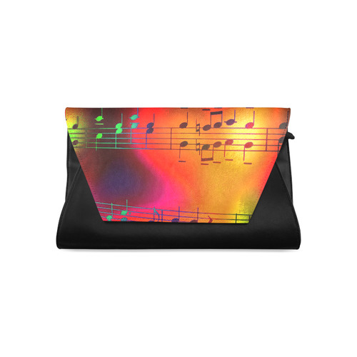 Music, colorful and cheerful C by JamColors Clutch Bag (Model 1630)