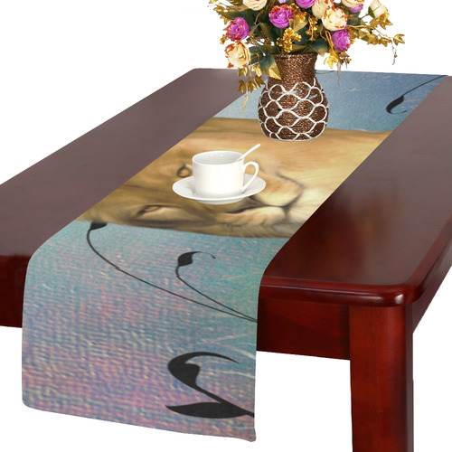Wonderful lioness Table Runner 14x72 inch