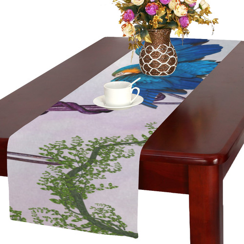 Awesome parrot Table Runner 16x72 inch