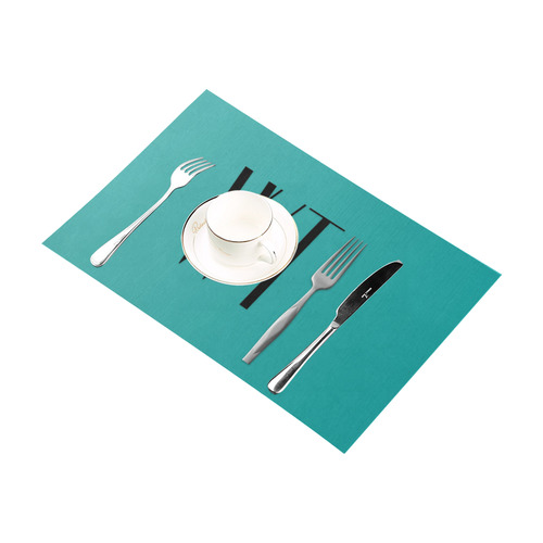 Funny WTF WTFork Placemat 12’’ x 18’’ (Two Pieces)