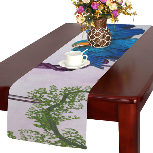 Awesome parrot Table Runner 14x72 inch