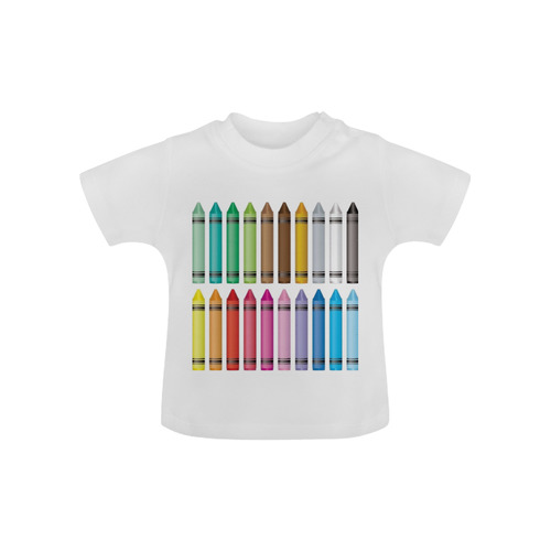 MELTING CRAYON Baby Classic T-Shirt (Model T30)