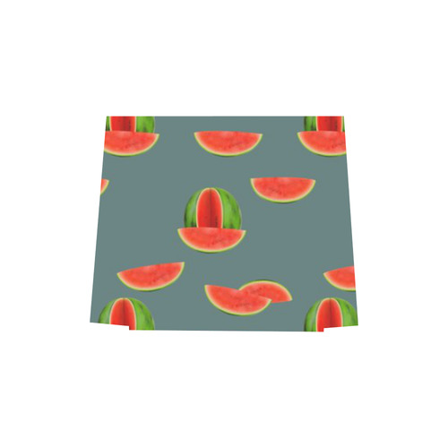 Watercolor Watermelon red, green and sweet pattern Euramerican Tote Bag/Small (Model 1655)