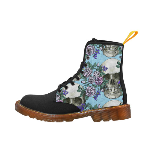 Skulls and Roses Ladies Boot Martin Boots For Women Model 1203H