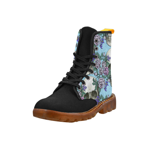 Skulls and Roses Ladies Boot Martin Boots For Women Model 1203H