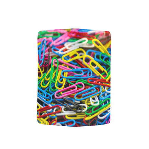 Colorful Paper Clips Men's Clutch Purse （Model 1638）