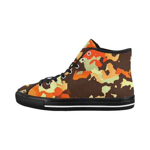 new modern camouflage C by JamColors Vancouver H Women's Canvas Shoes (1013-1)