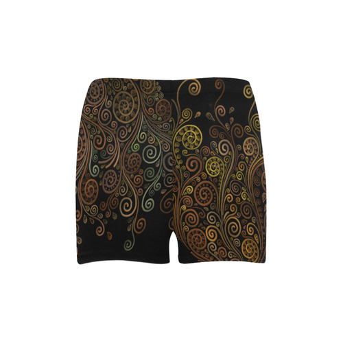 Psychedelic 3D sand clock Briseis Skinny Shorts (Model L04)