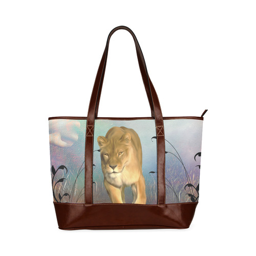 Wonderful lioness Tote Handbag (Model 1642)