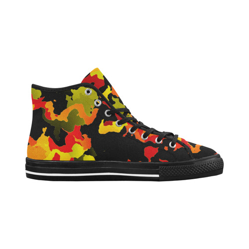 new modern camouflage F by JamColors Vancouver H Women's Canvas Shoes (1013-1)