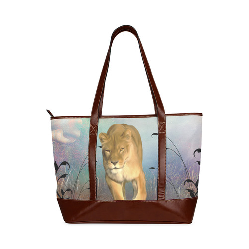 Wonderful lioness Tote Handbag (Model 1642)