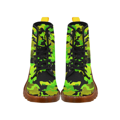 new modern camouflage E by JamColors Martin Boots For Women Model 1203H