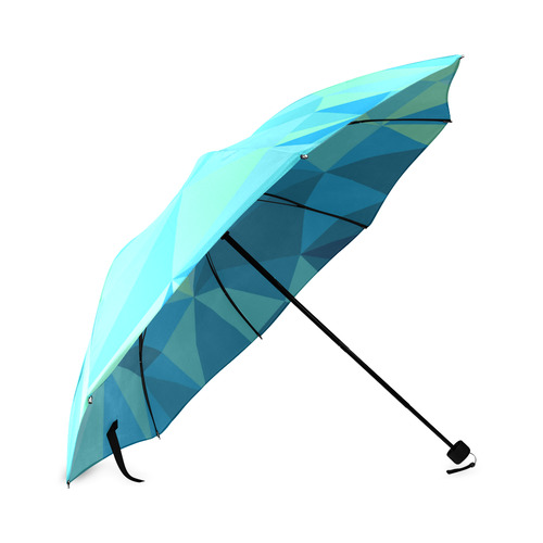 Aquamarine Foldable Umbrella (Model U01)