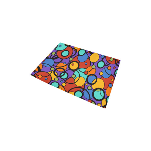 Pop Art Colorful Dot Print Rug by Juleez Area Rug 2'7"x 1'8‘’