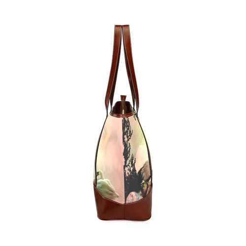 Awesome lioness in a fantasy world Tote Handbag (Model 1642)