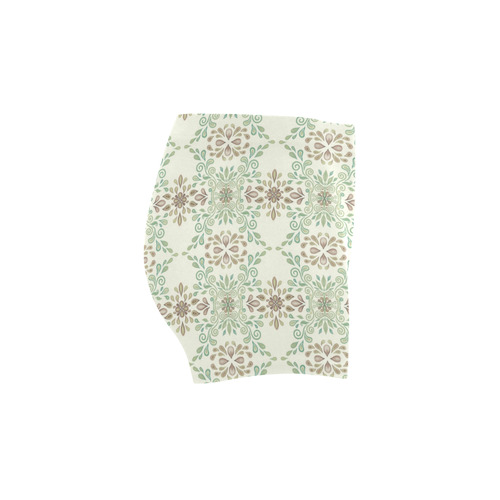 Watercolor ornaments , pattern Briseis Skinny Shorts (Model L04)