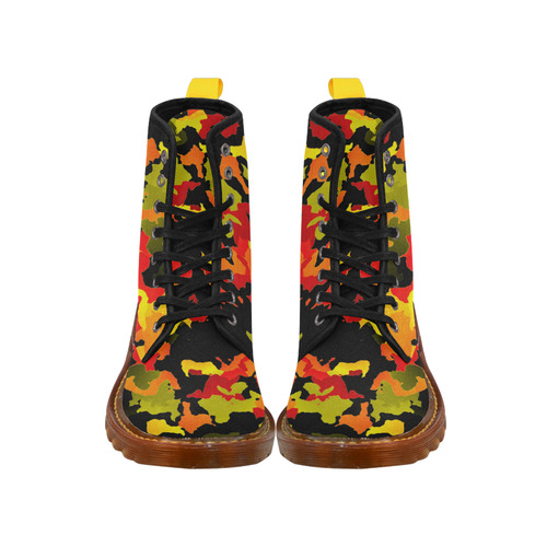 new modern camouflage F by JamColors Martin Boots For Men Model 1203H