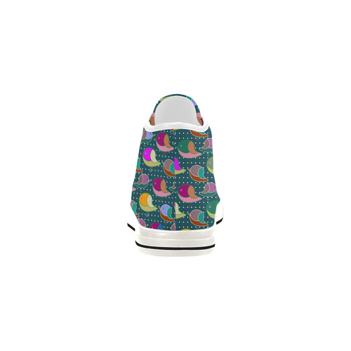 Simply Geometric Cute Birds Pattern Colored Vancouver H Women's Canvas Shoes (1013-1)