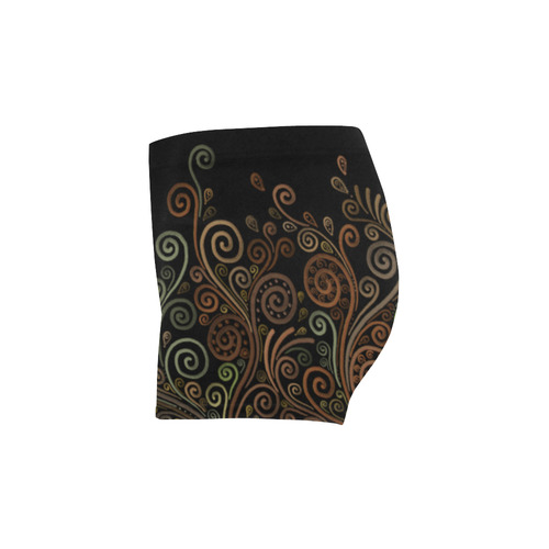 Psychedelic 3D sand clock Briseis Skinny Shorts (Model L04)