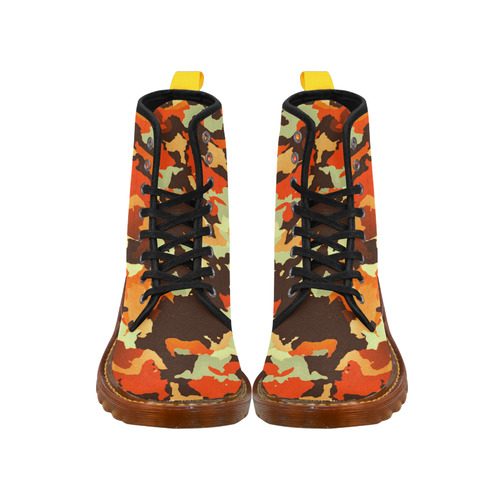 new modern camouflage C by JamColors Martin Boots For Women Model 1203H