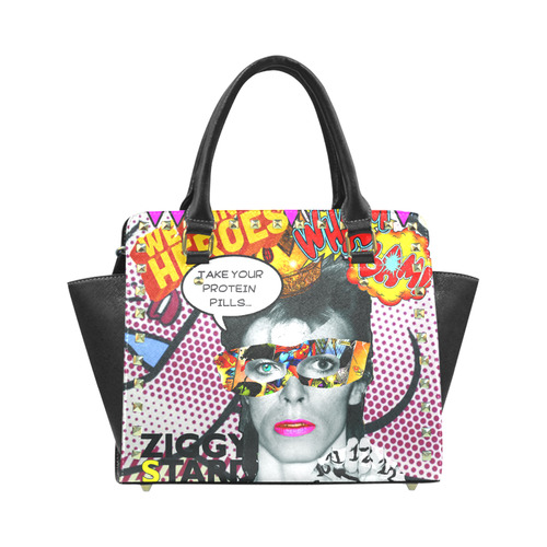 Super Bowie Rivet Shoulder Handbag (Model 1645)