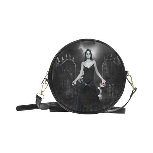 Tools Of The Trade Fantasy Goth Round Sling Bag (Model 1647)