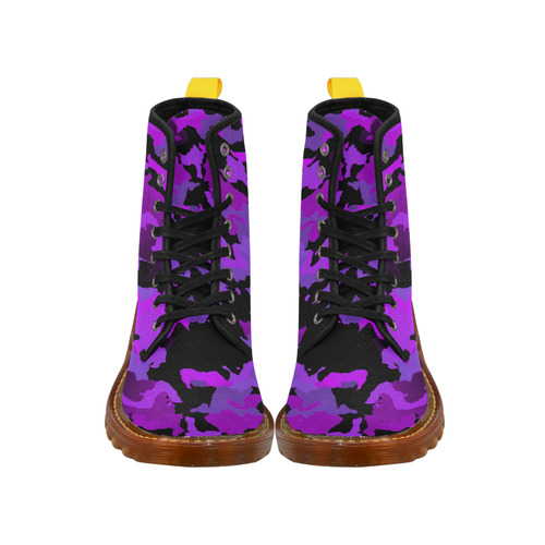 new modern camouflage A by JamColors Martin Boots For Women Model 1203H