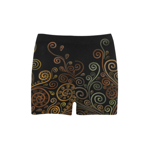 Psychedelic 3D sand clock Briseis Skinny Shorts (Model L04)
