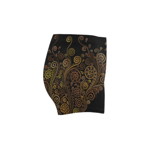 Psychedelic 3D sand clock Briseis Skinny Shorts (Model L04)