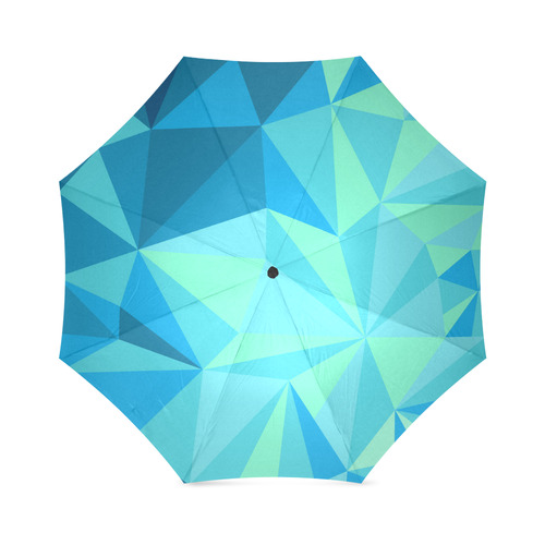 Aquamarine Foldable Umbrella (Model U01)