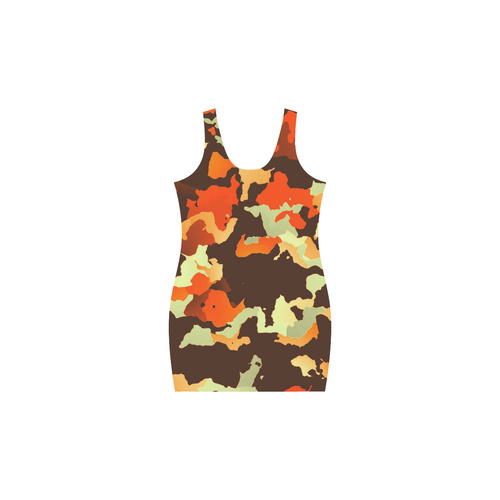 new modern camouflage C by JamColors Medea Vest Dress (Model D06)