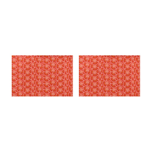 Tomato Pattern Placemat 12’’ x 18’’ (Two Pieces)