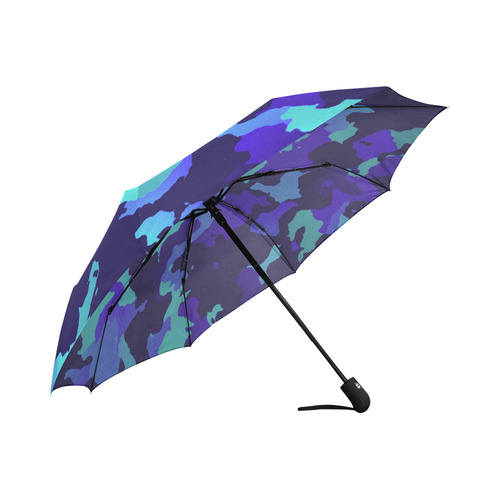 new modern camouflage D by JamColors Auto-Foldable Umbrella (Model U04)