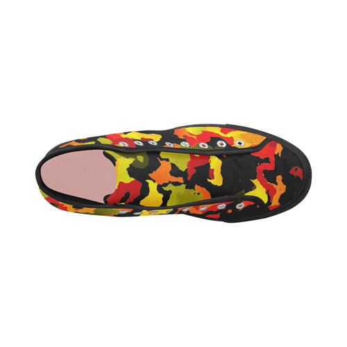new modern camouflage F by JamColors Vancouver H Women's Canvas Shoes (1013-1)