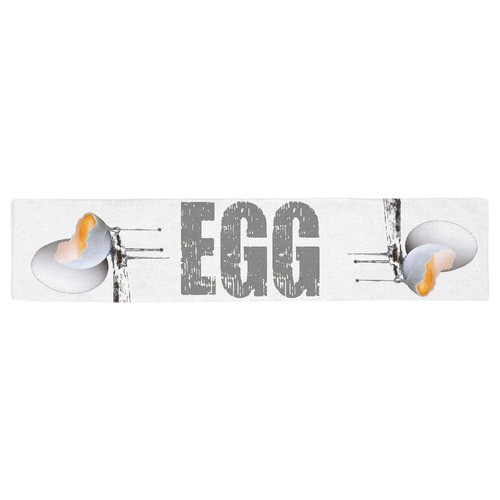 CRACKED EGG Table Runner 16x72 inch