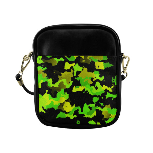 new modern camouflage E by JamColors Sling Bag (Model 1627)