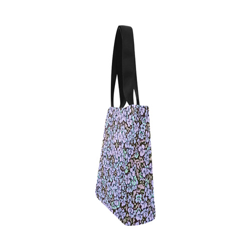 floral comic style 2 B by JamColors Canvas Tote Bag (Model 1657)