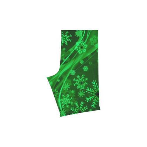 Green Snowflakes Men's Swim Trunk (Model L21)