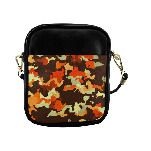 new modern camouflage C by JamColors Sling Bag (Model 1627)