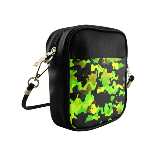 new modern camouflage E by JamColors Sling Bag (Model 1627)