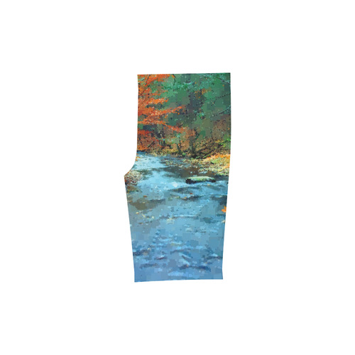 Pixel Creek at Autumn Men's Swim Trunk (Model L21)