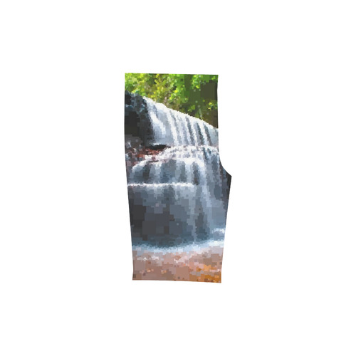 Pixel Waterfall Men's Swim Trunk (Model L21)