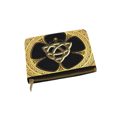 The celtic knote, golden design Carry-All Pouch 6''x5''