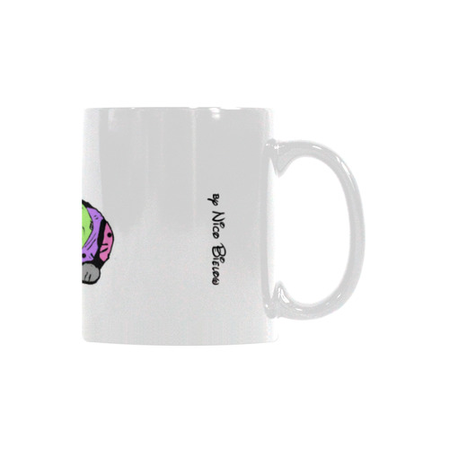 Dachshund by Nico Bielow White Mug(11OZ)