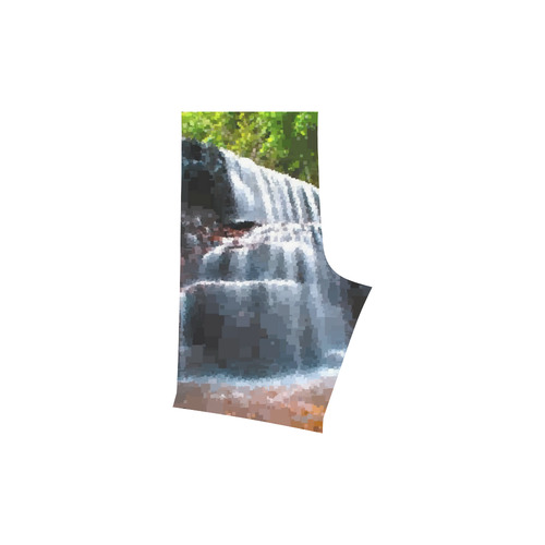 Pixel Waterfall Men's Swim Trunk (Model L21)