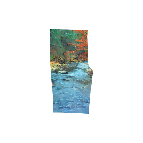 Pixel Creek at Autumn Men's Swim Trunk (Model L21)