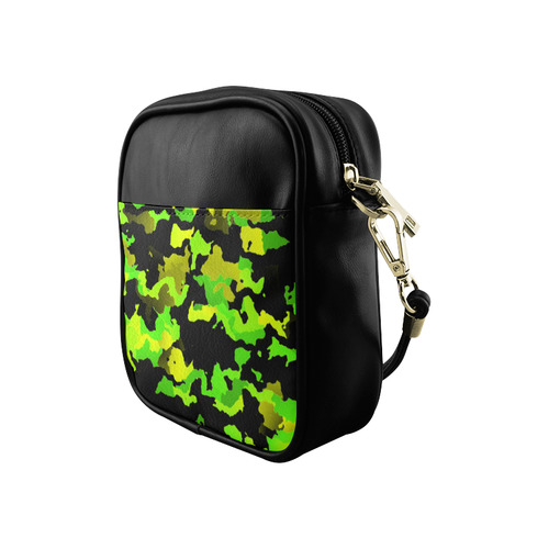 new modern camouflage E by JamColors Sling Bag (Model 1627)