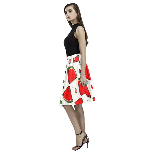 Melone by Nico Bielow Melete Pleated Midi Skirt (Model D15)