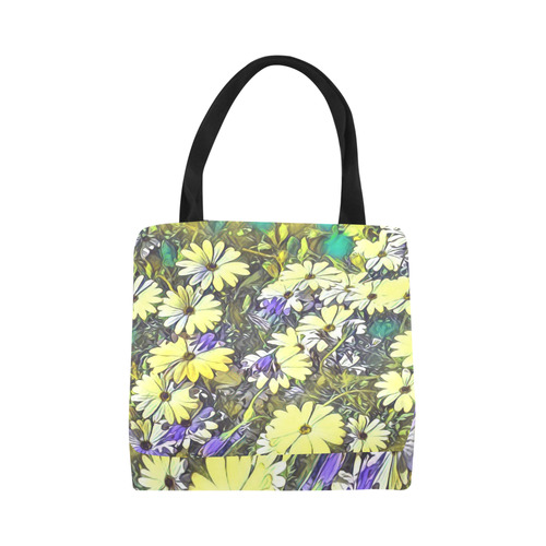 Floral ArtStudio 29 by JamColors Canvas Tote Bag (Model 1657)