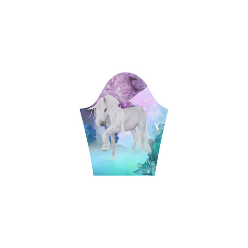 Unicorn with sleeping fairy Tethys Half-Sleeve Skater Dress(Model D20)